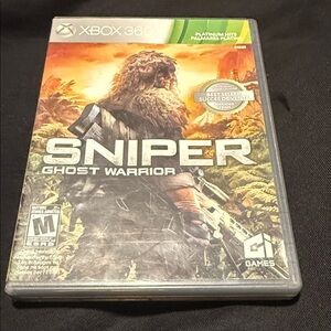 Sniper: Ghost Warrior for Xbox 360 - Green Cover